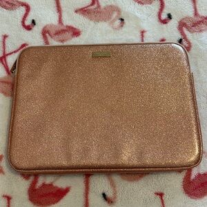 Kate spade rose gold computer case